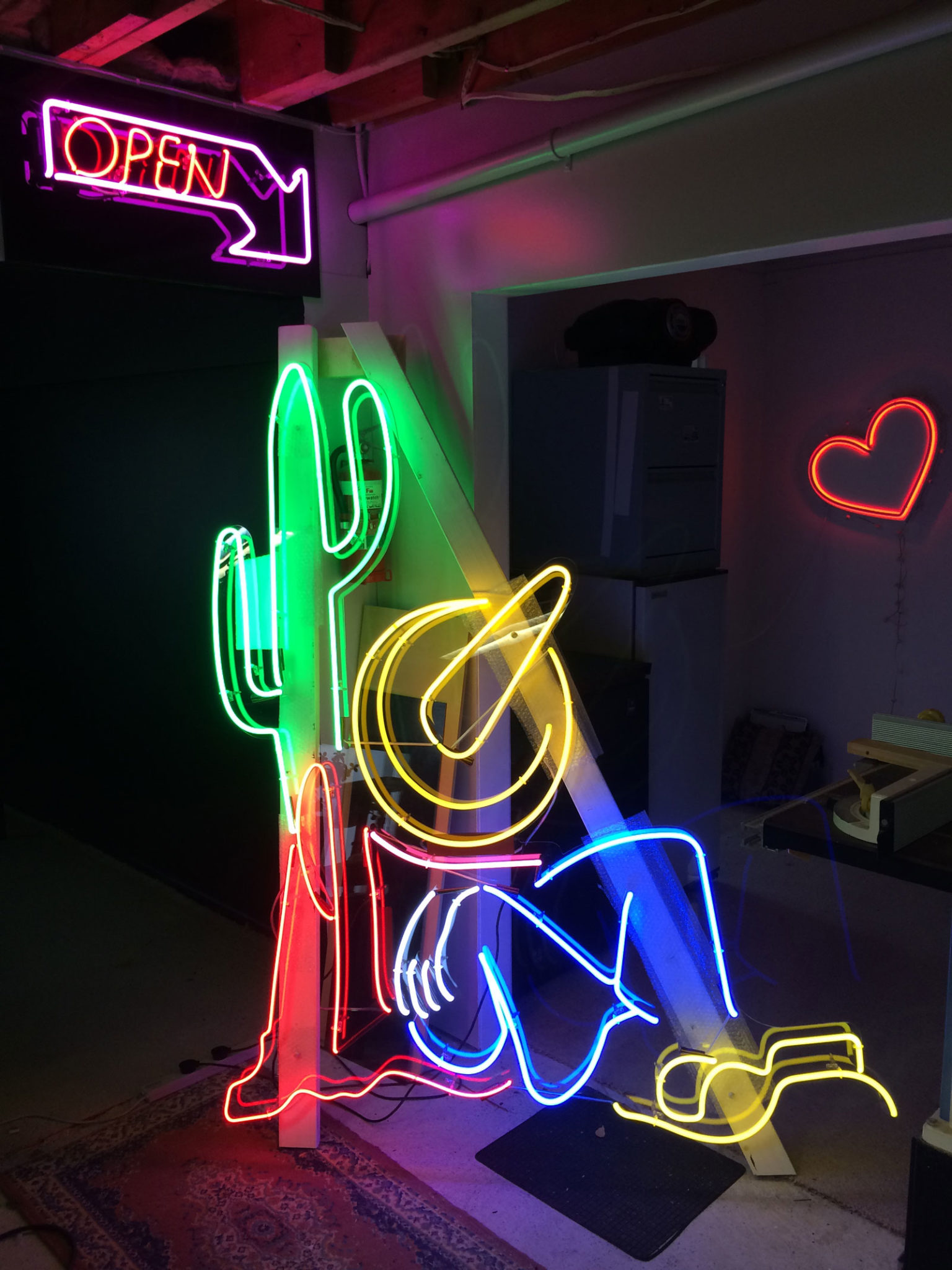 Neon Art Work